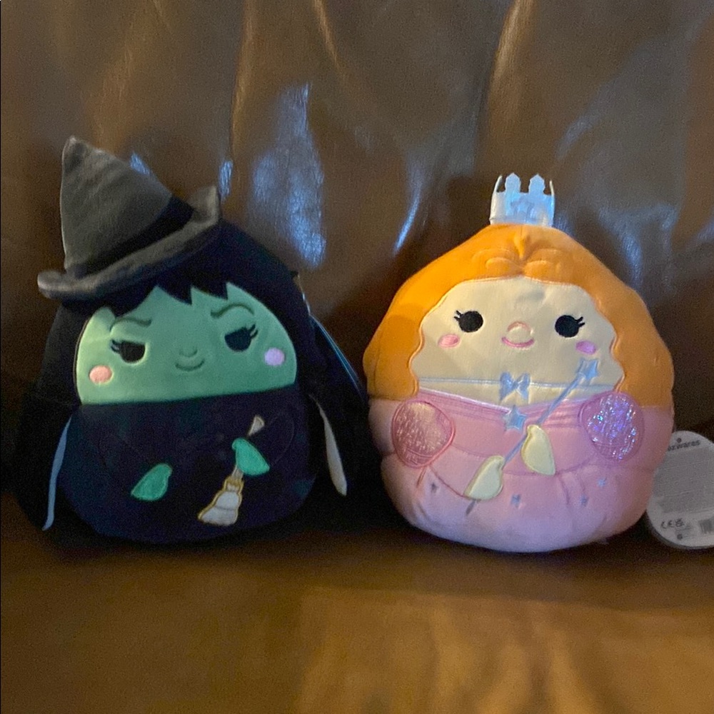 Squishmallows 10” Glinda and Elphaba NWT